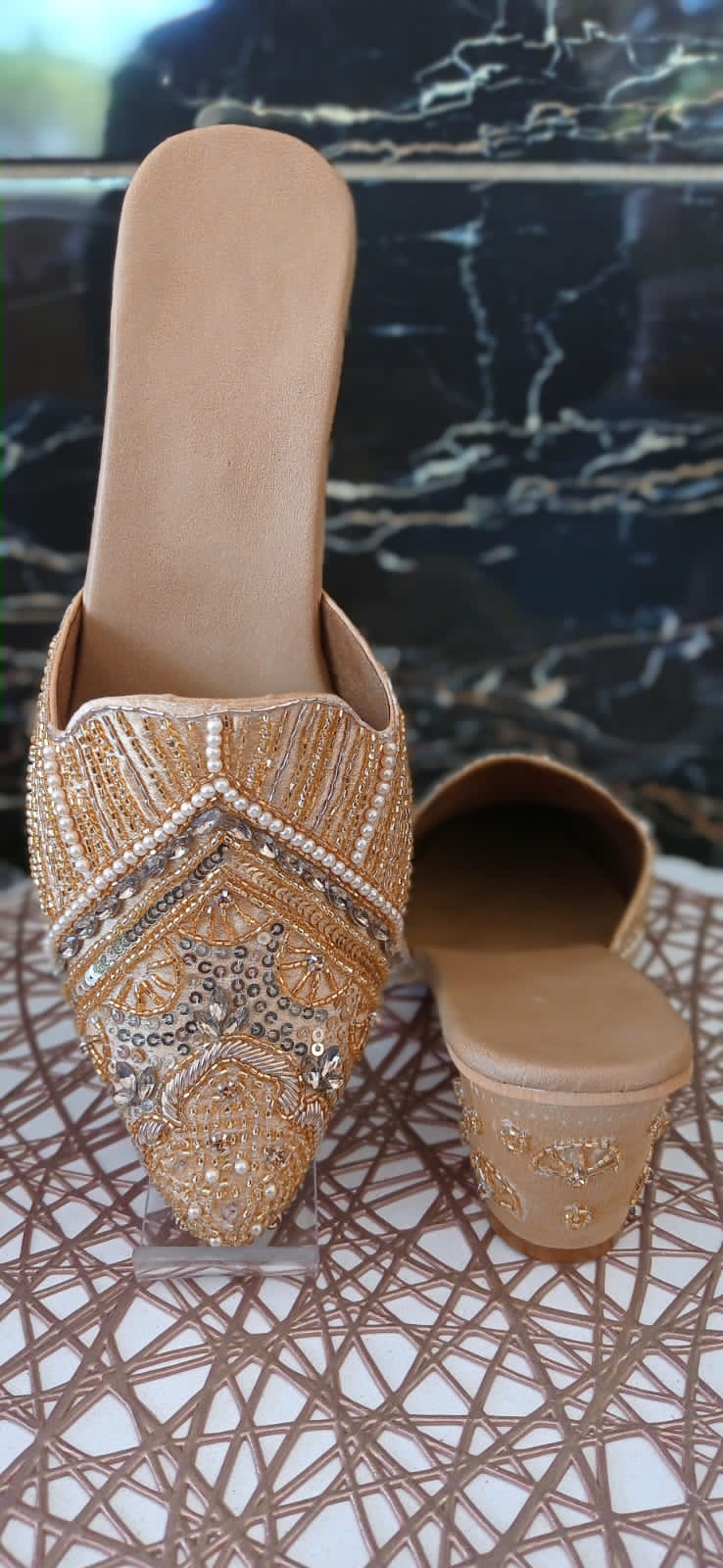New Designer Fancy Wholesale Wedge Heels Footwear